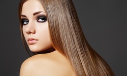 One or Two Keratin Smoothing Treatments from Kathy at Hair In Motion of New York (46% Off)