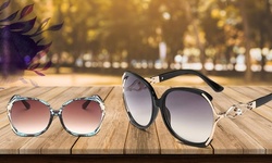 One, Two, or Three Pairs of Luxury Party Point Oversized Sunglasses from Novadab (Up to 88% Off)
