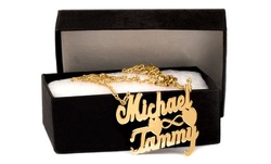 Couples Love Name Necklace (Up to 90% Off)