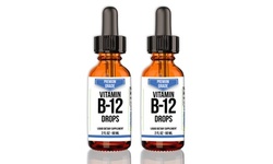 Premium Grade Vitamin B12 Drops (1- or 2- Pack)