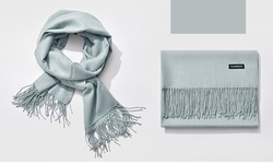 Lavisha Cashmere Shawls With Soft Fringe