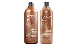 Redken All Soft MEGA Shampoo & Conditioner Liter Duo