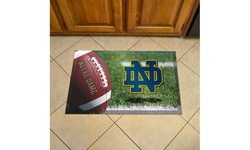 Fanmats NCAA 30'' X 19'' Heavy Duty Logo Scraper Mat