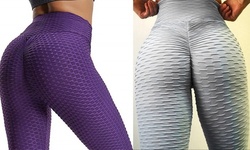 Women's Fashion High Waist Hip Leggings Hip Sports Fitness Yoga Pants
