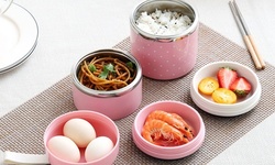 Thermal Insulated Stainless Steel Portable Lunch/Bento Box
