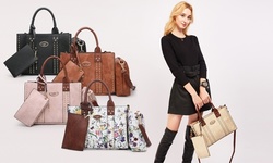 MKP Women Fashion Handbags Satchel Shoulder Purses Top Handle Work Bag 3pcs Set