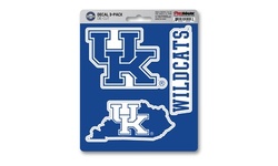 FANMATS NCAA 3 PACK AUTO DECAL