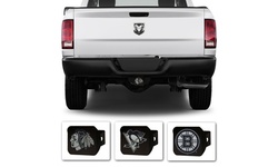 Fanmats NHL Black Hitch Cover with Chrome Emblem