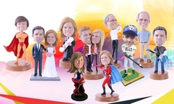 Custom Bobbleheads from Bobble For A Cause  (Up to 58% Off). Three Options Available.