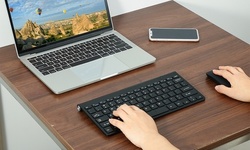 iMounTEK 2.4GHz Ultra Thin Wireless Keyboard & Mouse Combo with USB Receiver