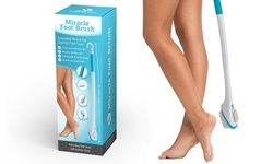 Miracle Cleaning Extra Long Foot Brush with Pumice (1pk or 2pk) 