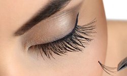 Full Set of Volume or Faux Mink Eyelash Extensions with Optional Fill at Flagship Salon (Up to 56% Off)