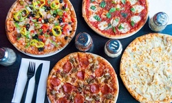$25 for 14" Build-Your-Own Pizza with 2 Drinks and Bread for Takeout at 1000 Degrees Pizza ($29.88 Value)