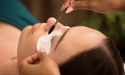 Full Set of Eyelash Extensions or Eyelash Tint at KrisLash Extensions (Up to 59% Off)