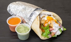 Ice Creams & Eatery Mediterranean-Indian Fusion (Up to 40% Off). Two Options Available.