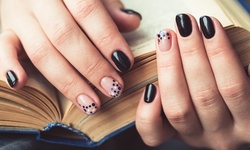 Gel Manicure with HandParaffin Wax and Optional Regular Pedicure at Fancy Nails (Up to 50% Off)