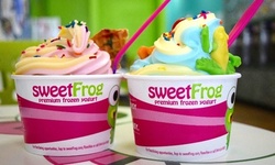 $5.62 for $10 Worth of Frozen Yoghurt for Takeout at SweetFrog - Premium Frozen Yogurt