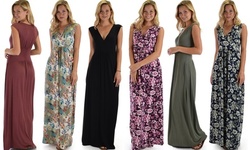 Lyss Loo Sweetest Kiss Sleeveless Yummy Floral Maxi Dress