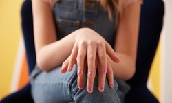 Manicure and Pedicure Treatments at Miss Rainbow Nails Lounge (Up to 37% Off). Five Options Available.