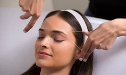 One or Two Eyebrow Threading or Waxing Treatments at Meghal's Beauty Salon (Up to 53% Off)