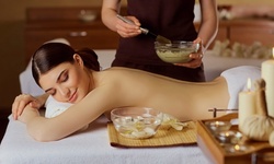 Back Massage, Scrub, and More at Lily D Face and Body Treatments (Up to 60% Off). Four Options Available.