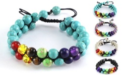7 Chakras Healing Crystals Bracelet Yoga Stone Beads Bracelets