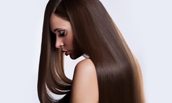 One Brazilian Keratin Treatment with Haircut at The Brazilian Wax & Hair Millennium (Up to 57% Off)