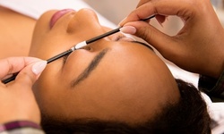 One Eyelash Lift and Tint with Optional Eyebrow Henna Tint at GLOW Threading & Waxing (Up to 51% Off)