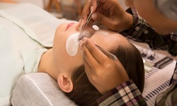 One Lash Lift and Optional Tint Session at Karma Hair Salon (Up to 72% Off)