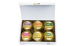 24K Organic Soothing and Aromatic Bath Bombs (6- Pack)