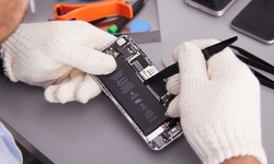 Screen Repair for iPhone 5, 6, 7, 8, or Protector, Battery Replacement at Case Master & Repair (Up to 56% Off)