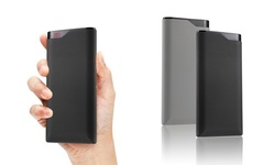 LAX Gadgets Ultra Slim Design 20,000mAh Battery Backup (1- or 2- pack)