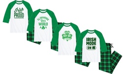 Nap Chat Men's Funny St. Patrick's Day Pajama Set