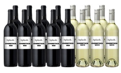15 Bottles of Overstock International Wines from Splash Wines (78% Off)