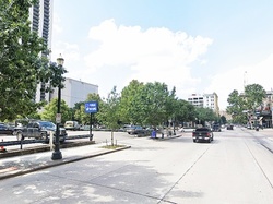 Parking at 402 Travis St. Lot