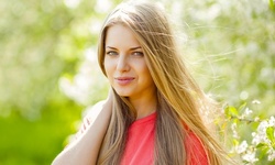 Cut and Blow-Dry Style with Optional Color Touch-Up or Highlights at Feri's Studio (Up to 55% Off)