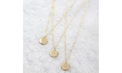 Perfect Gold or Silver Initial Necklace