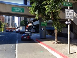 Parking at The Westin Bonaventure Hotel Garage - Valet