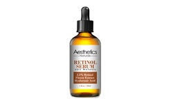 Aesthetics 2.5% Retinol Anti-Wrinkle Hyaluronic Serum (1 or 2-Pack)
