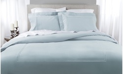 Elite 200-Thread Count Soft-Washed Cotton Percale Duvet Set 
