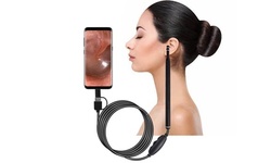 LED Endoscope Otoscope Ear Wax Cleaning Tool Ear Camera Scope Earwax Removal Kit