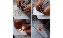 5 in 1 Fire Starter Bracelet (2-Pack) 