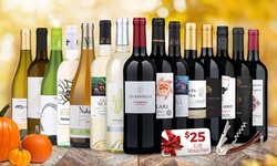 15 Premium Fall Wines Plus Gifts from Wine Insiders - 1 or 2 Sets (Up to 74% Off) 