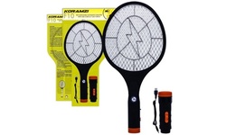 F-10 Electric Mosquito Swatter w/ Rechargeable Battery & Removable Flashlight