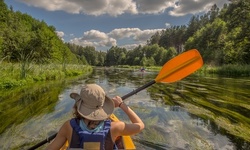 Two-and-Half or Four-Hour One or Two Single Kayaks Rental at Houseboats Margaritavilla (Up to 54% Off)