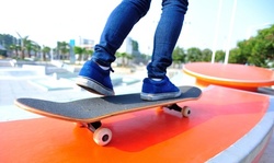 One or Two Private Skateboard Lessons for One or Two Students with Online Course from GoSkate (Up to 61% Off)