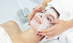 Organic Facial with a Peel or with Microdermabrasion at Everglow Yoga Studio & Wellness Spa (Up to 47% Off)