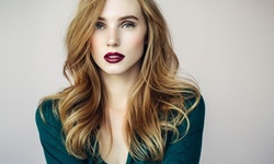 Haircut, Blow-Dry with Treatment or Root Touch-Up, Haircut and Style at Di's Color Crazy Salon (Up to 68% Off)