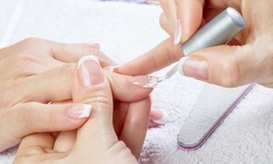One Pedicure, Manicure, or Both at Organic Salon (Up to 50% Off)