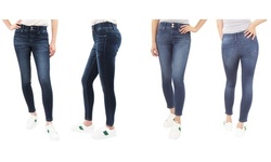 Women's Tummy Tuck Denim Skinny Jeans